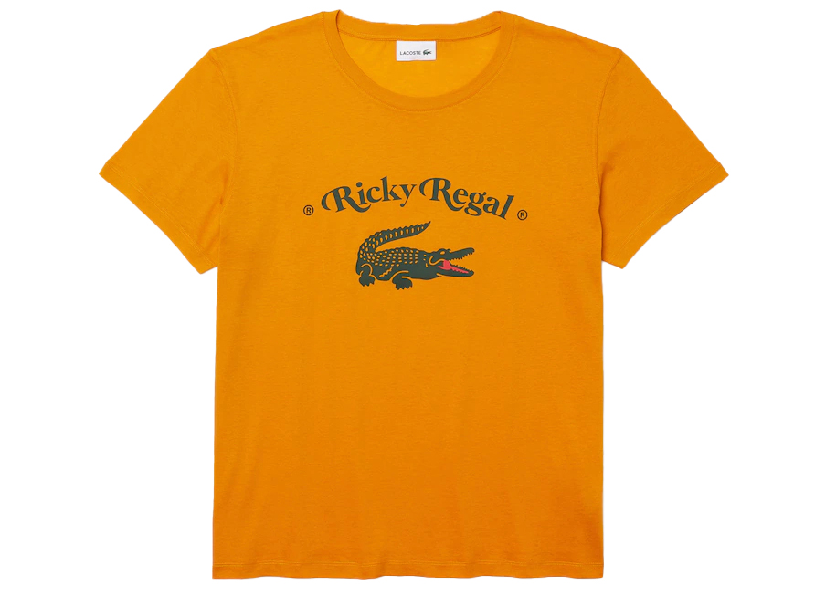 Lacoste x Ricky Regal Loose Neck Print T-shirt Mirabelle - SS21 - JP