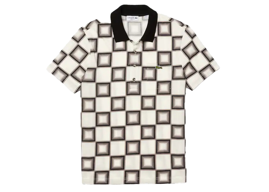 Lacoste x Ricky Regal Regular Fit Cotton Polo Checkerboard - SS21 - US
