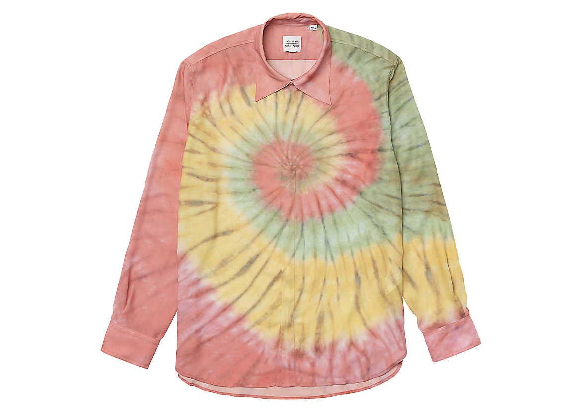 Lacoste x Ricky Regal Relaxed Fit Flowy Shirt Tie Dye - SS21 - JP