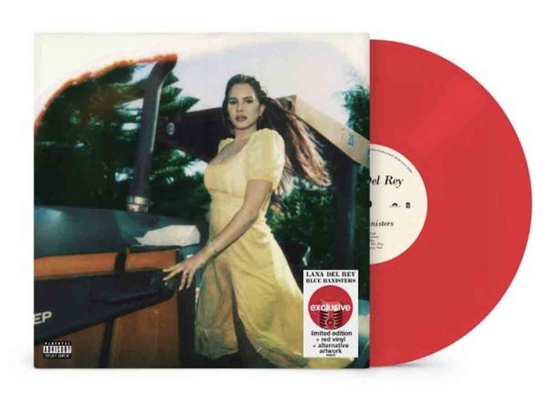 Lana deals del rey blue banisters target limited edition red vinyl LP new sealed