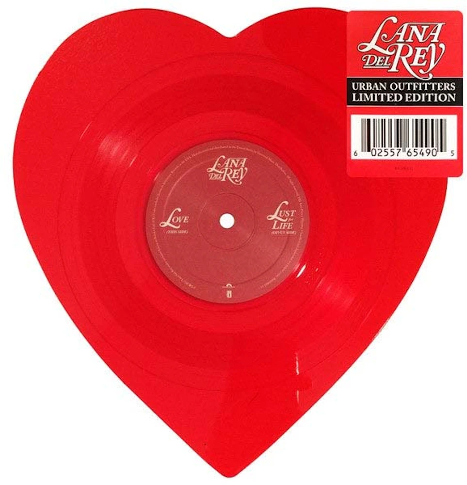 Lana Del Rey - Lust for Life Vinyl 2xLP Coke Bottle Clear Urban Outfitters  NM