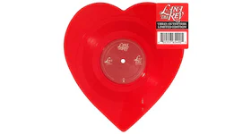 Lana Del Rey Love/Lust for Life EP Urban Outfitters Exclusive Heart Shaped LP Vinyl Red