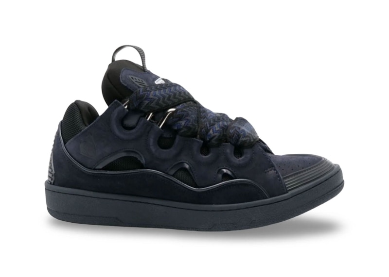 Lanvin Curb Sneakers Anthracite Men's - FMSKRK11DRAGA23 - US
