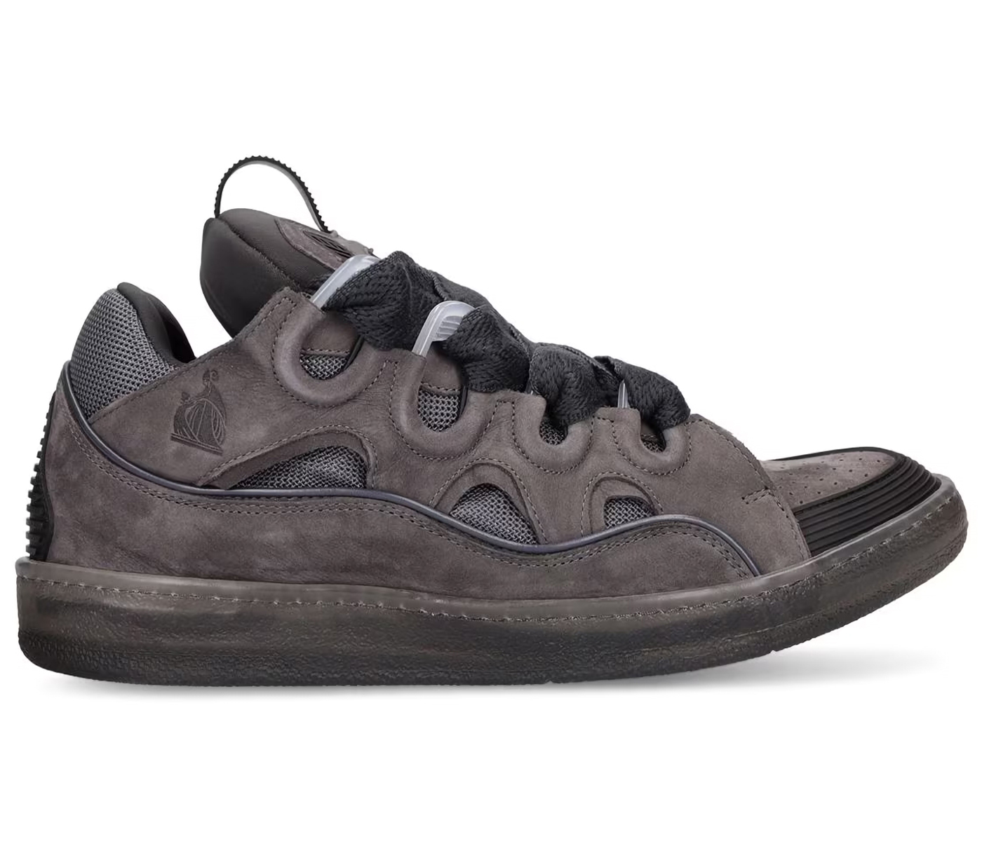 Lanvin Curb lace-up sneakers - Grey