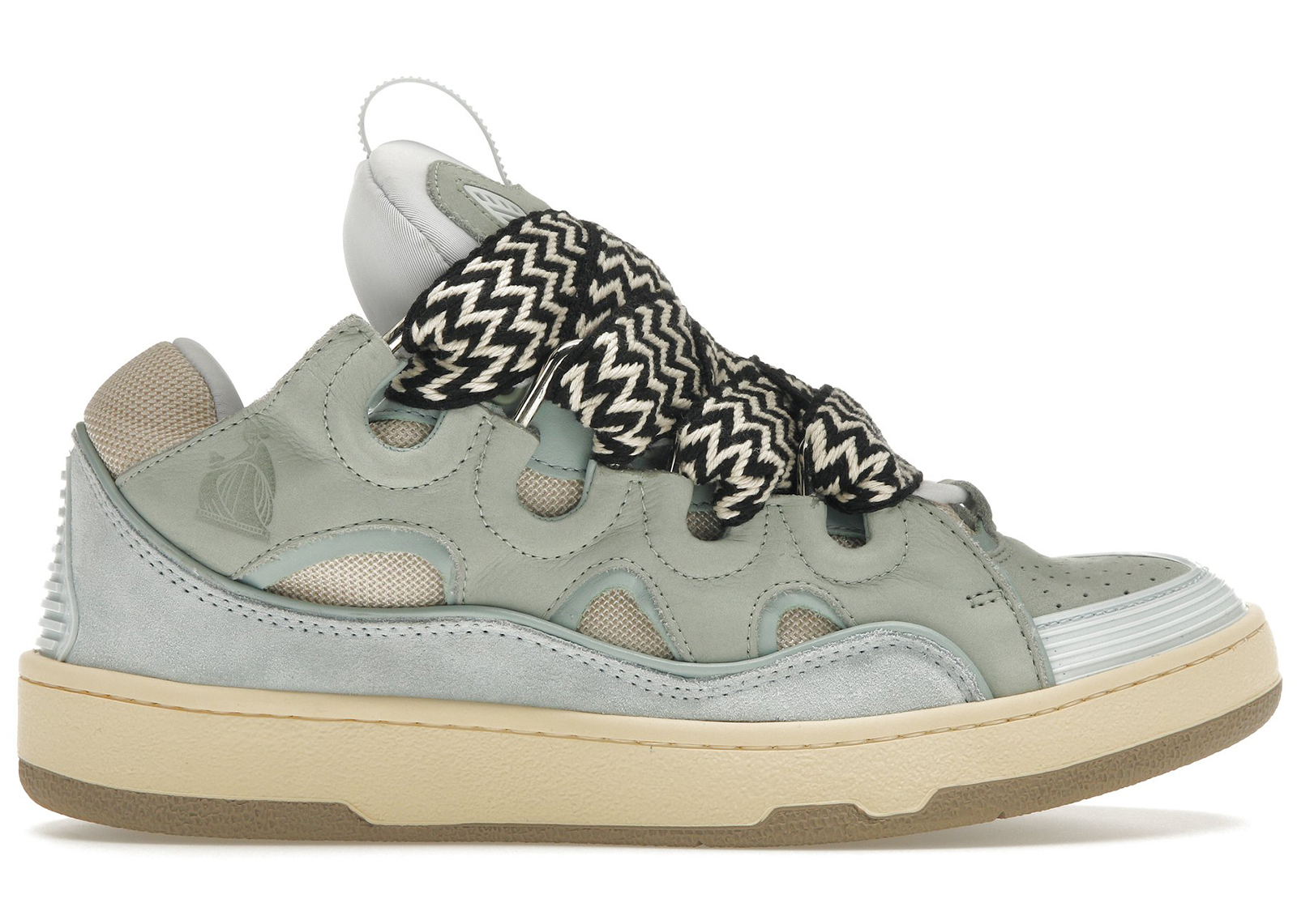 Lanvin Curb leather sneakers - Green