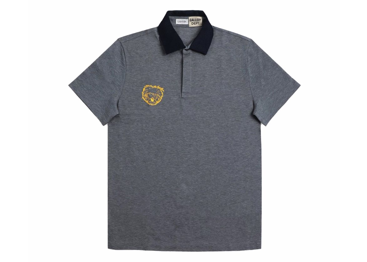 人気セールGALLERY DEPT. x LANVIN POLO SHIRT L Tシャツ/カットソー(半袖/袖なし)