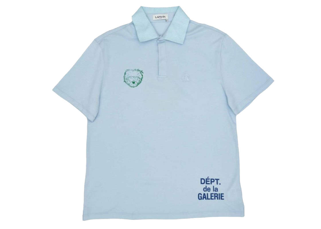 人気セールGALLERY DEPT. x LANVIN POLO SHIRT L Tシャツ/カットソー(半袖/袖なし)