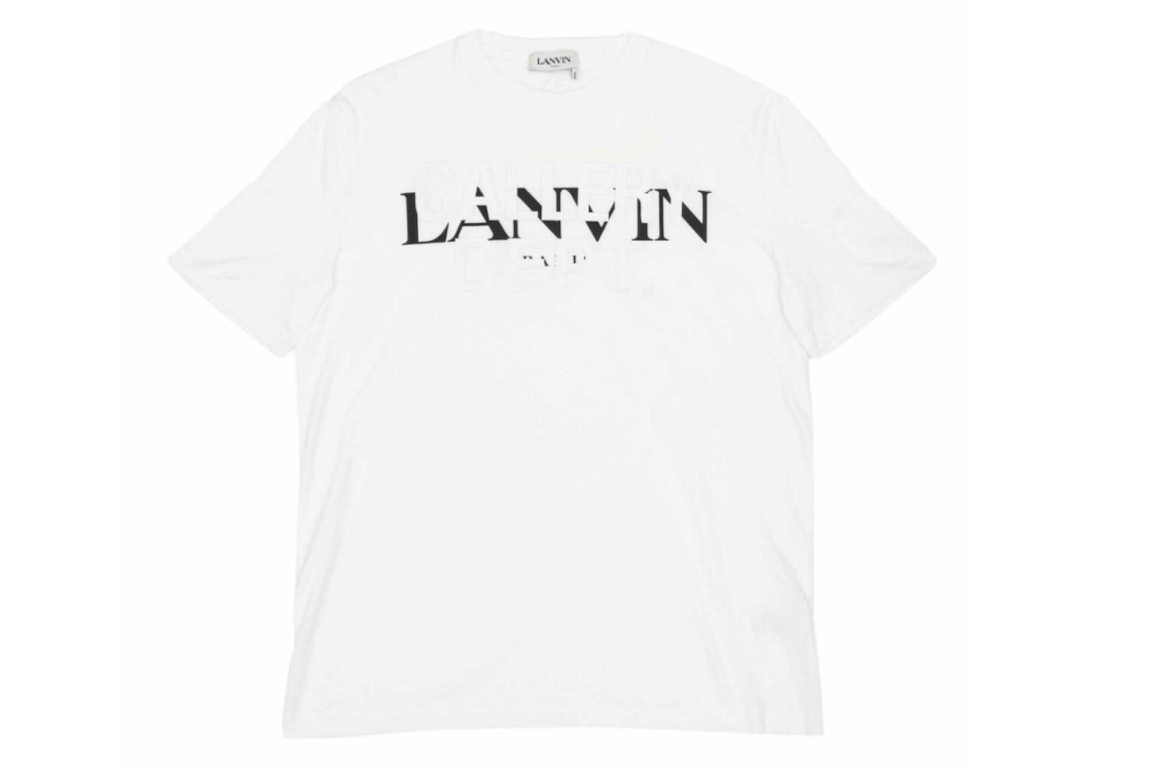 Pre-owned Lanvin X Gallery Dept. Printed T-shirt Optic White