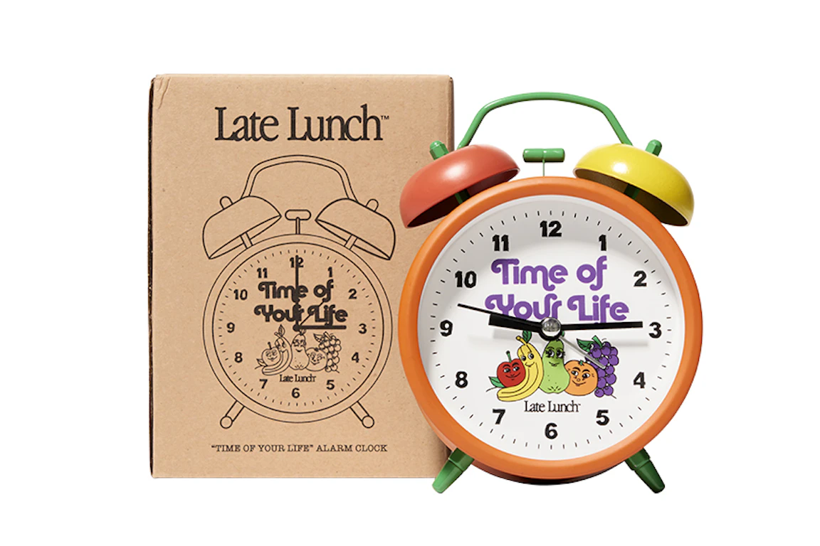 Late Lunch Presents: "Time of Your Life" Alarm Clock