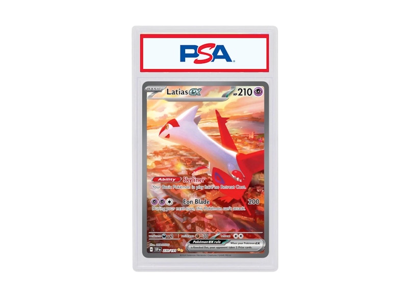 Latias ex 2025 Pokmon Scarlet & Violet Surging Sparks Special Illustration  Rare 239/191 (PSA or BGS Graded) - 2025 - US