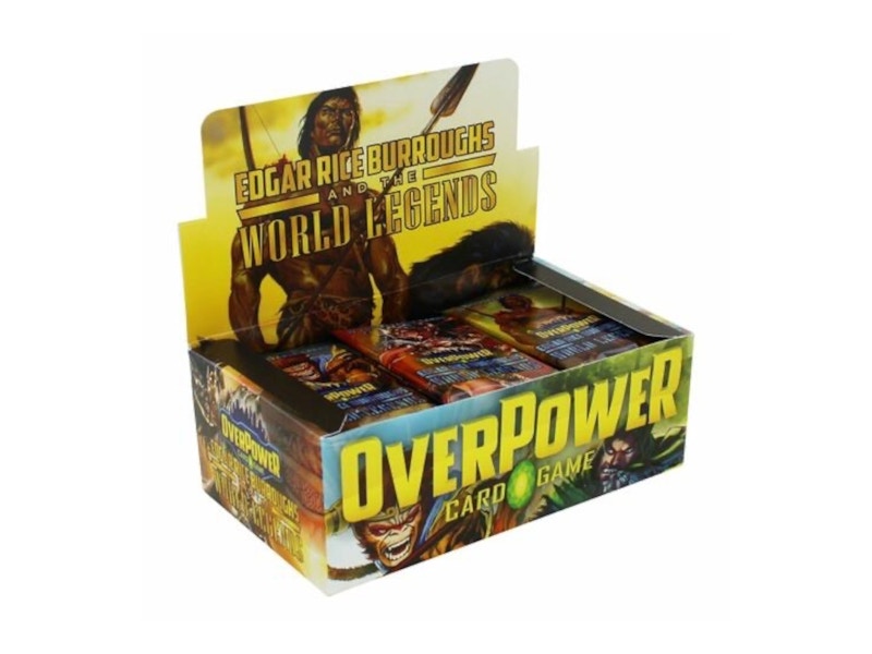 overpower booster box 1995 Marvel OverPower Trading Card Game Sealed (4) Booster Pack Art Se –  Rotterdam Comics main image 1