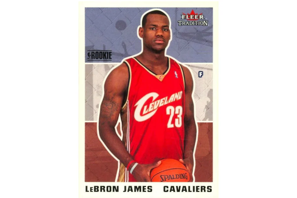 LeBron James 2003 Fleer Tradition Rookie #261 (Ungraded) - 2003 - US