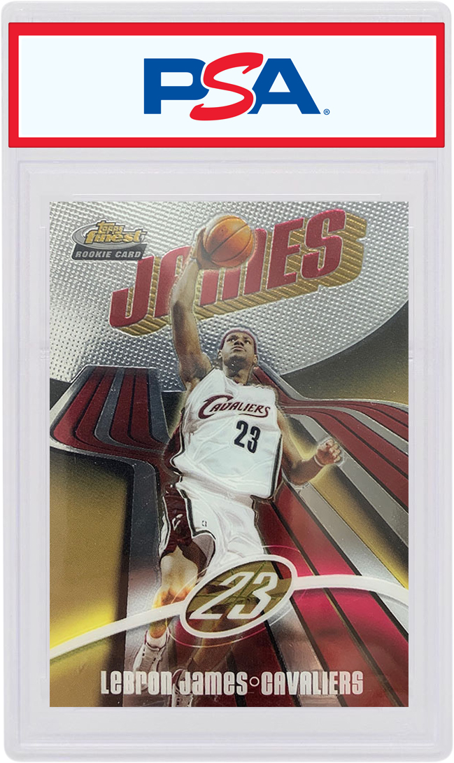 LeBron James 2003 Topps Finest Rookie #133 - 2003 - US