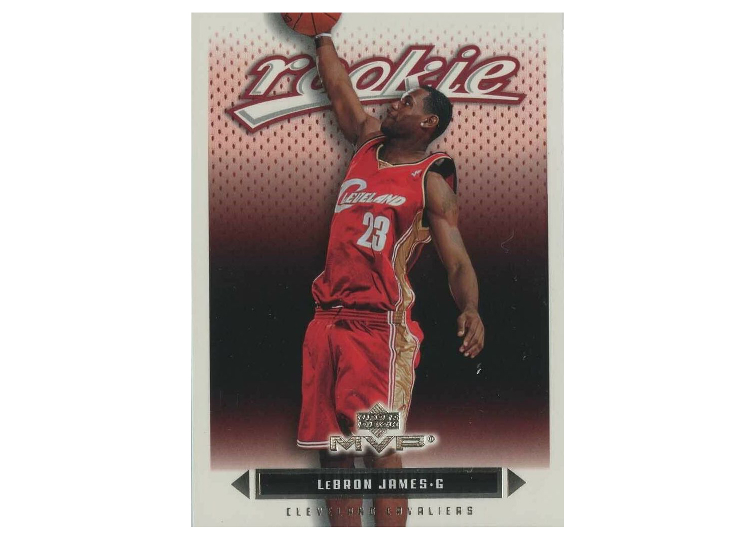 国産超歓迎】UD 2003-04 MVP】№201/LeBron James●Rookie Card RC! Upper Deck