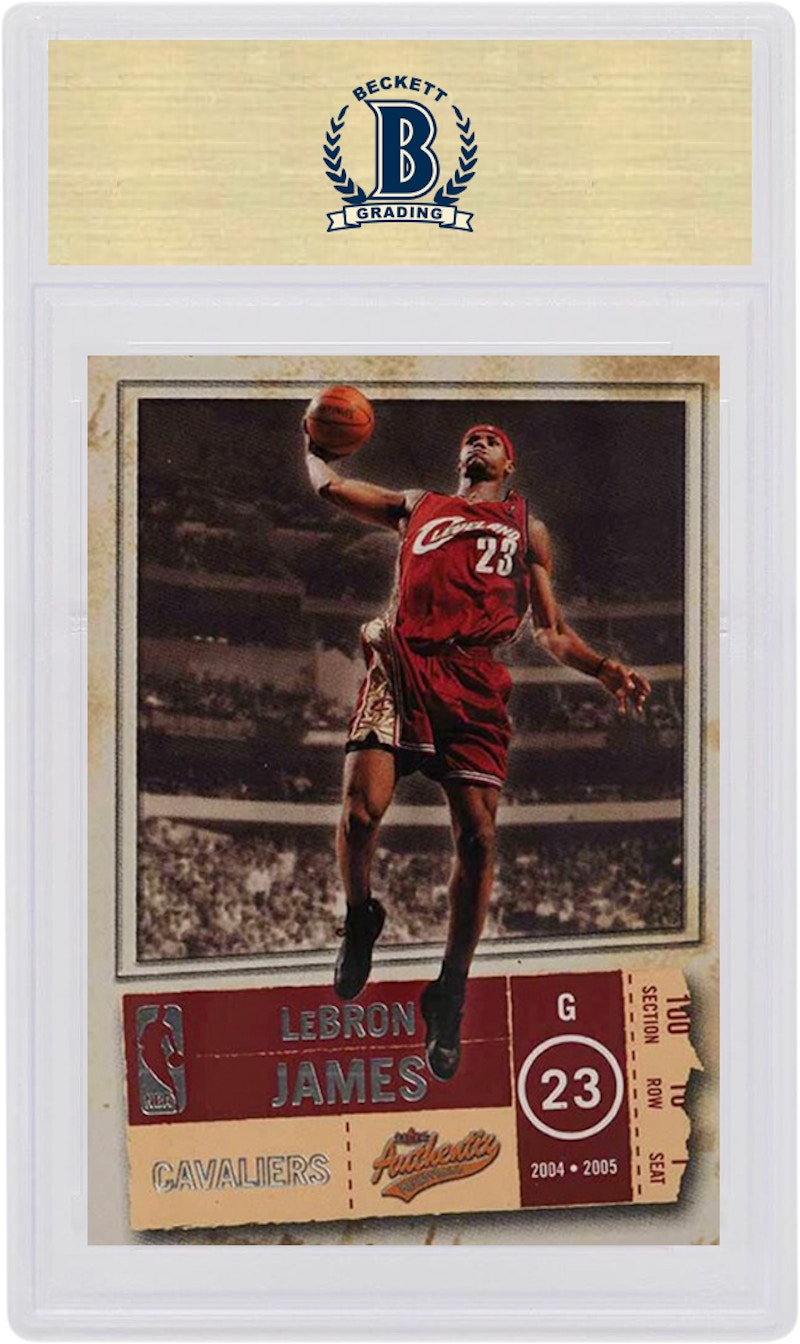 2004 fleer lebron james