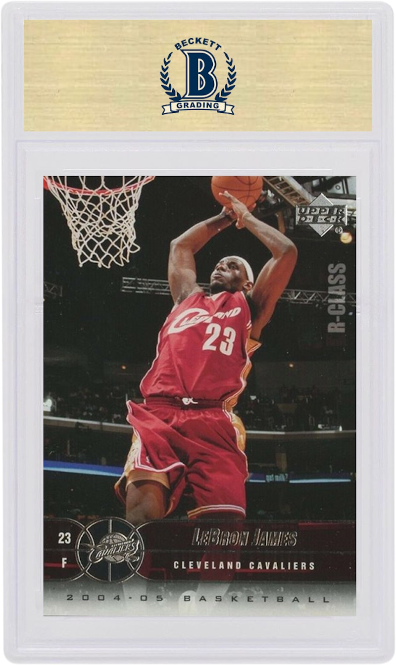 Upper deck 23 hot sale lebron james