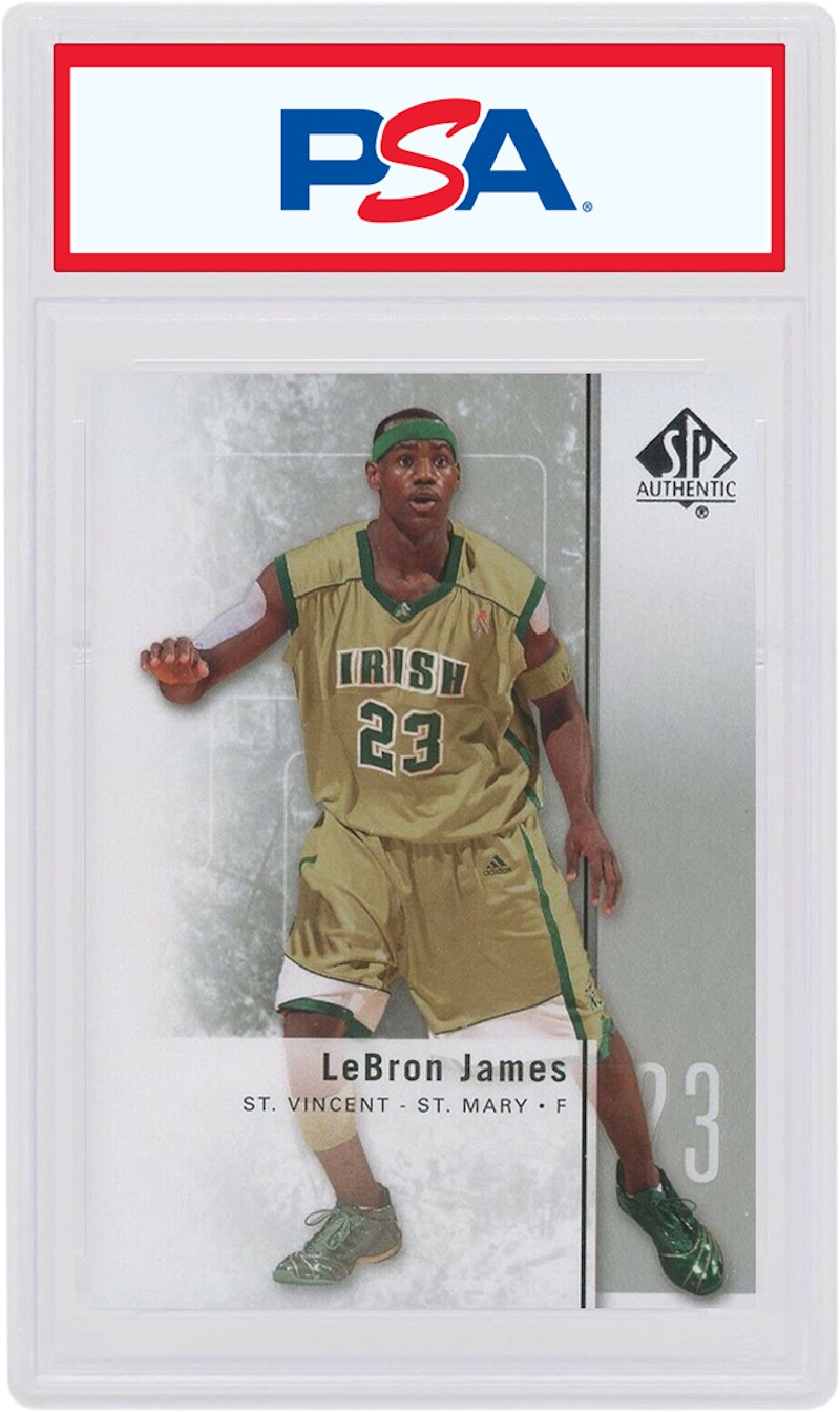 LeBron James 2011 Upper Deck SP Authentic #2 (PSA or BGS Graded) - 2011 - US