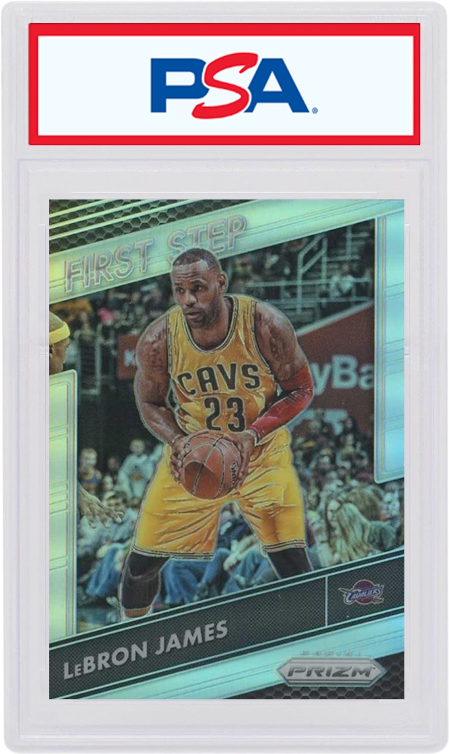 LeBron James 2016 Panini Prizm First Step Silver #6 - 2016