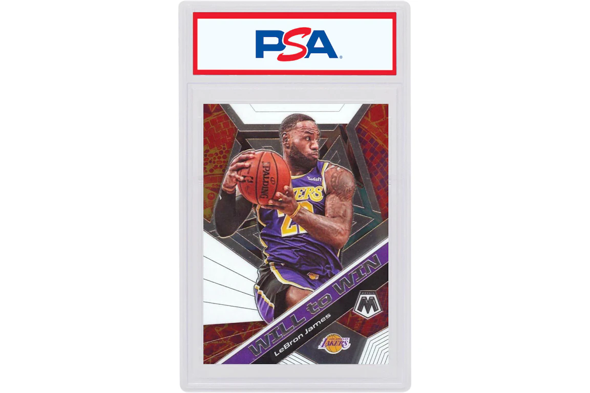 LeBron James 2019 Panini Mosaic Will to Win #7