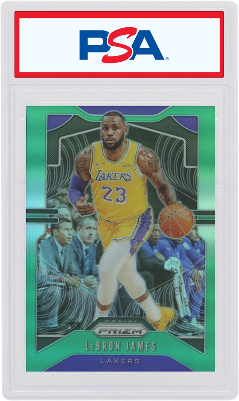 2019-20 Panini Prizm LEBRON JAMES Base Card No 129 LAKERS | eBay