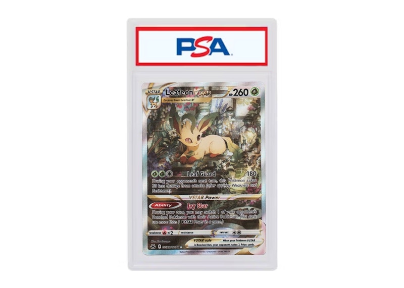 Leafeon VSTAR 2023 Pokémon Sword & Shield Crown Zenith FA Full Art