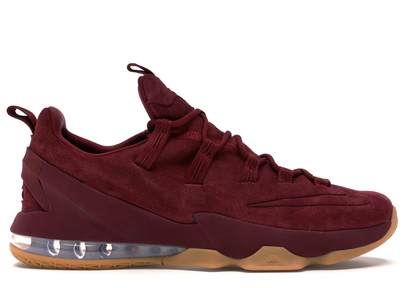 Lebron 13 clearance low maroon