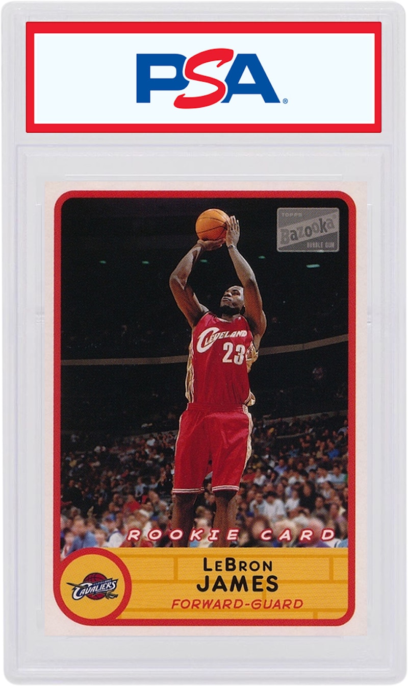 Lebron James 2003 Topps Bazooka Road Red Jersey #223 - 2003 - CN