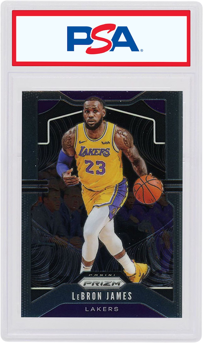 2019 PANINI PRIZM NBA LeBRON JAMES PSA10NBAカード - その他