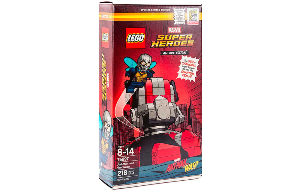 LEGO Ant-Man & The Wasp SDCC 2018 Exclusive Set 75997 (#'d to 1,500)