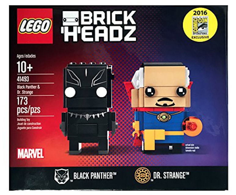 LEGO Brick Headz Black & Dr. Strange Exclusive Set 41493 - US