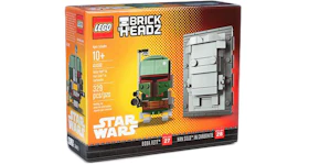 LEGO Brick Headz Boba Fett & Han Solo in Carbonite NYCC 2017 Exclusive Set 41498