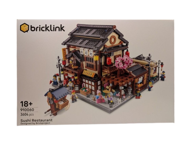 LEGO Bricklink Designer Program Sushi Restaurant 910060