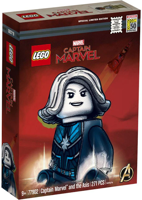 Clasificación Puro esfera LEGO Marvel Captain Marvel and the Asis SDCC 2019 Exclusive Set 77902 - ES