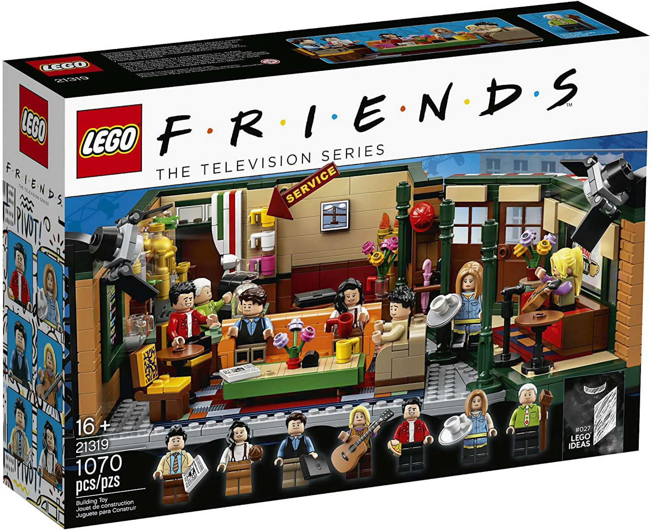 LEGO Ideas FRIENDS Central Perk Set 21319 - US