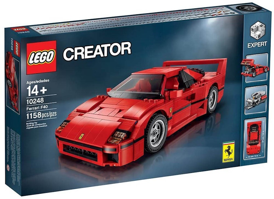 Humoristisk investering Ved daggry LEGO Creator Ferrari F40 Set 10248 - US
