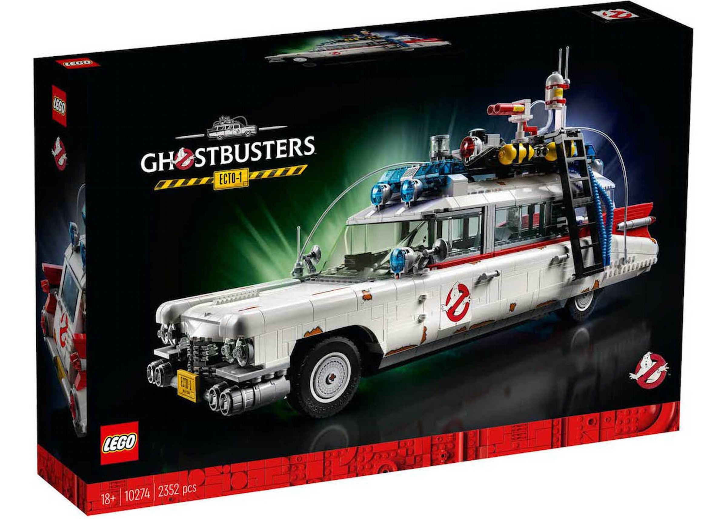 Messing sandsynligt blad LEGO Ghostbusters Ecto-1 Set 10274 - US