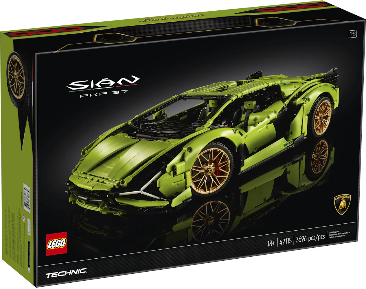 LEGO Technic Lamborghini Sian FKP 37 Set 42115 - US