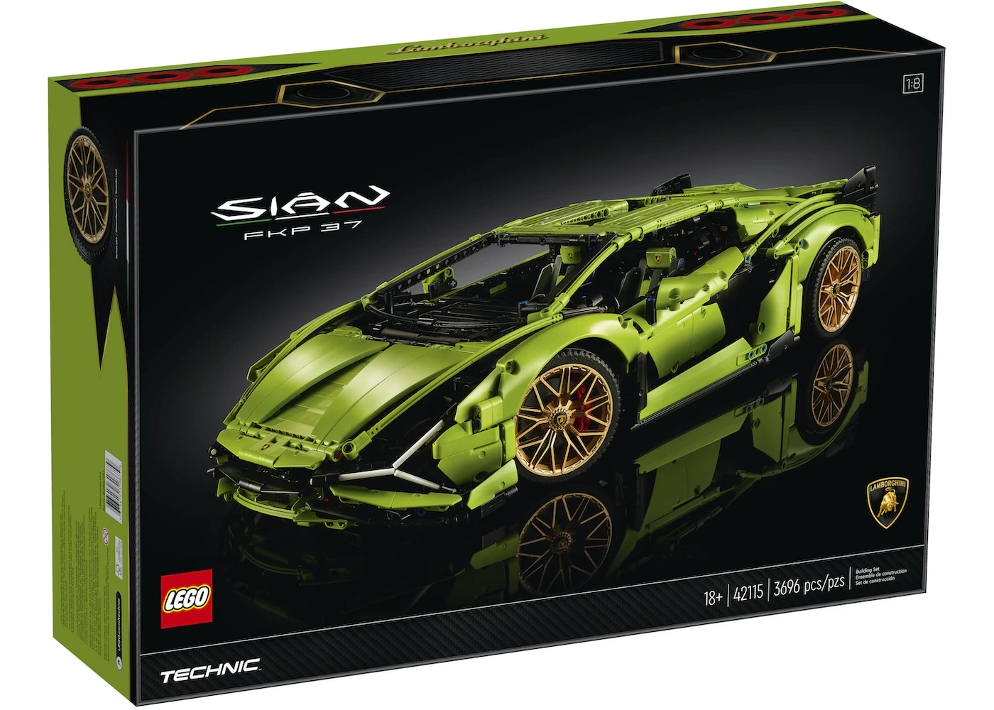 LEGO Technic Lamborghini Sian FKP Set US