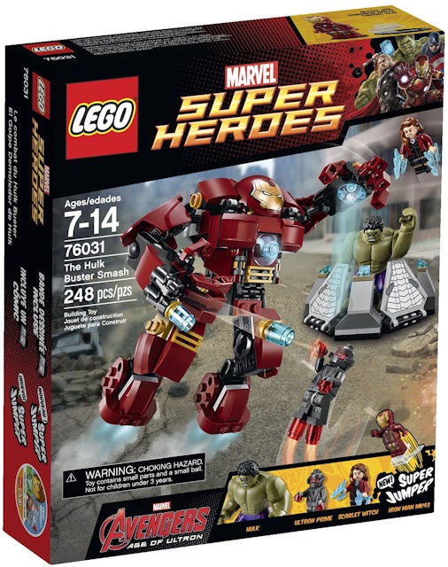 LEGO Marvel Avengers Super Heroes Hulk Buster Smash Set 76031