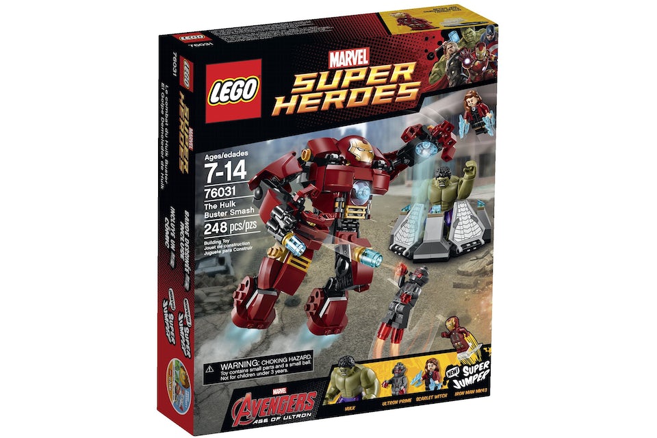 LEGO Marvel Avengers Super Heroes Hulk Buster Smash Set 76031
