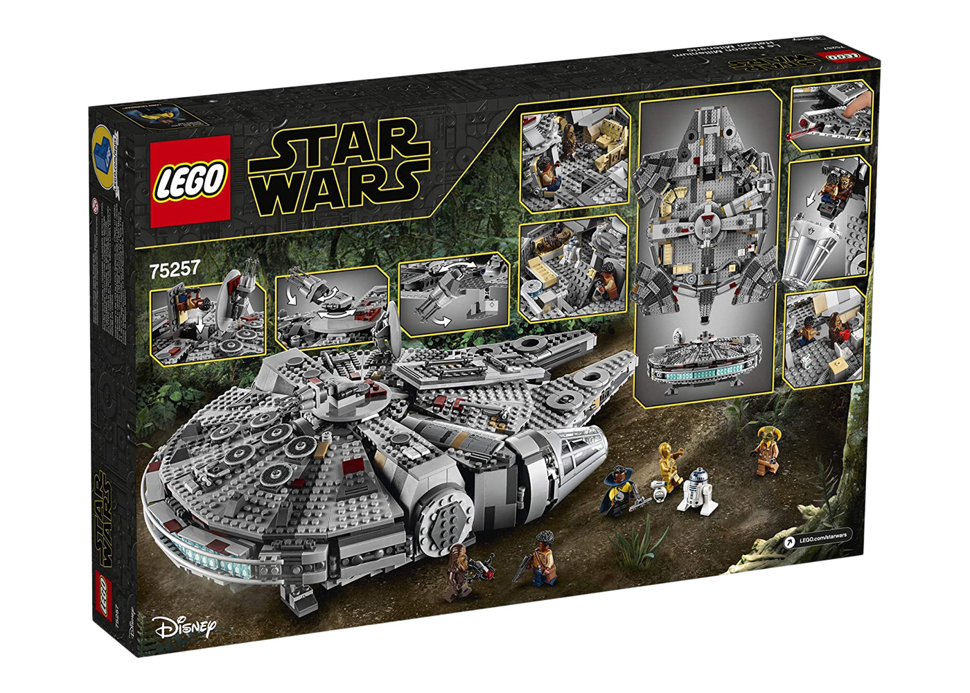 LEGO Star Wars Millennium Falcon Set 75257 US