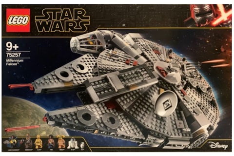 Lego 75257 How Many Lego Pieces Are In The Millennium Falcon LEGO