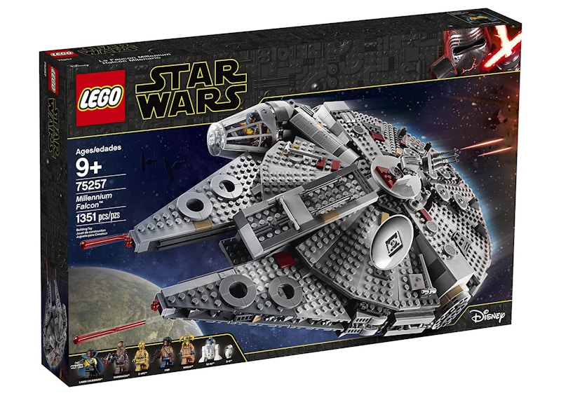 Building lego best sale millennium falcon