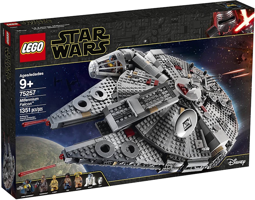 svælg er der Kemi LEGO Star Wars Millennium Falcon Set 75257 - US