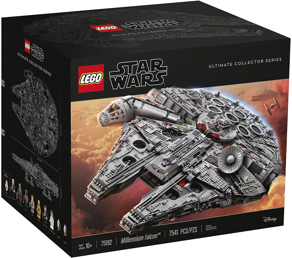 enkelt gang fange Bermad LEGO Star Wars Millennium Falcon Ultimate Collector Series Set 75192 - US