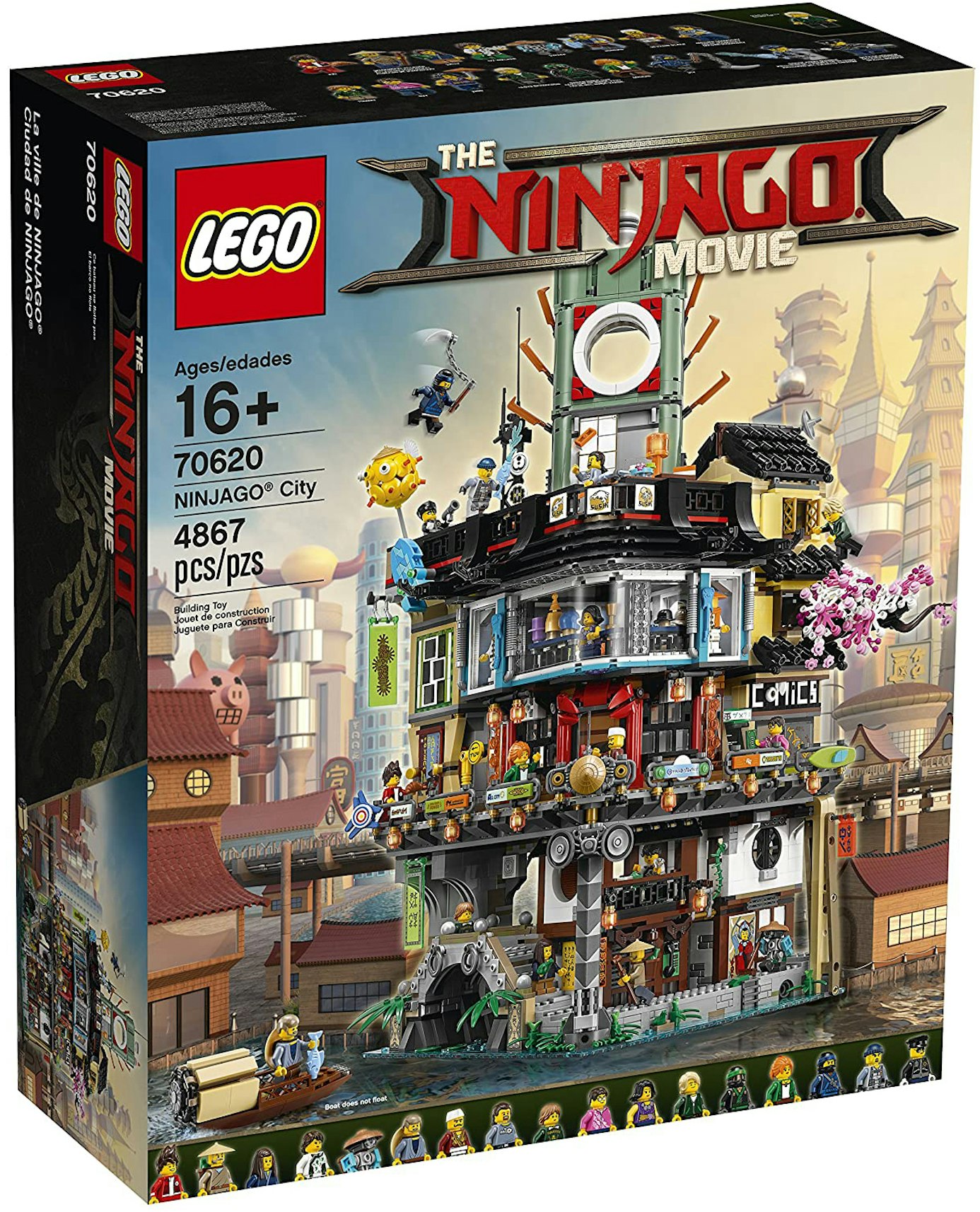 hvede Inca Empire Skulptur LEGO Ninjago City Set 70620 - US