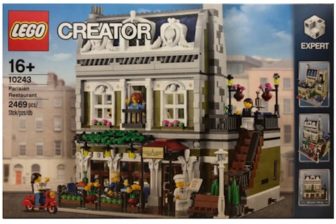 LEGO Creator Parisian Restaurant Set 10243 US