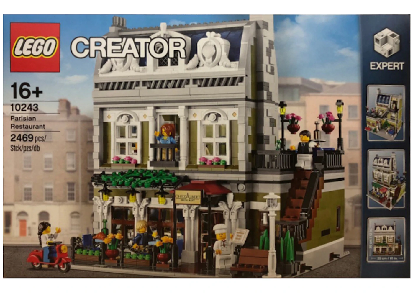 LEGO Creator Parisian Restaurant Set 10243 US