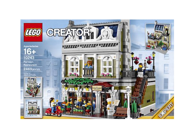 Lego parisian store restaurant sale