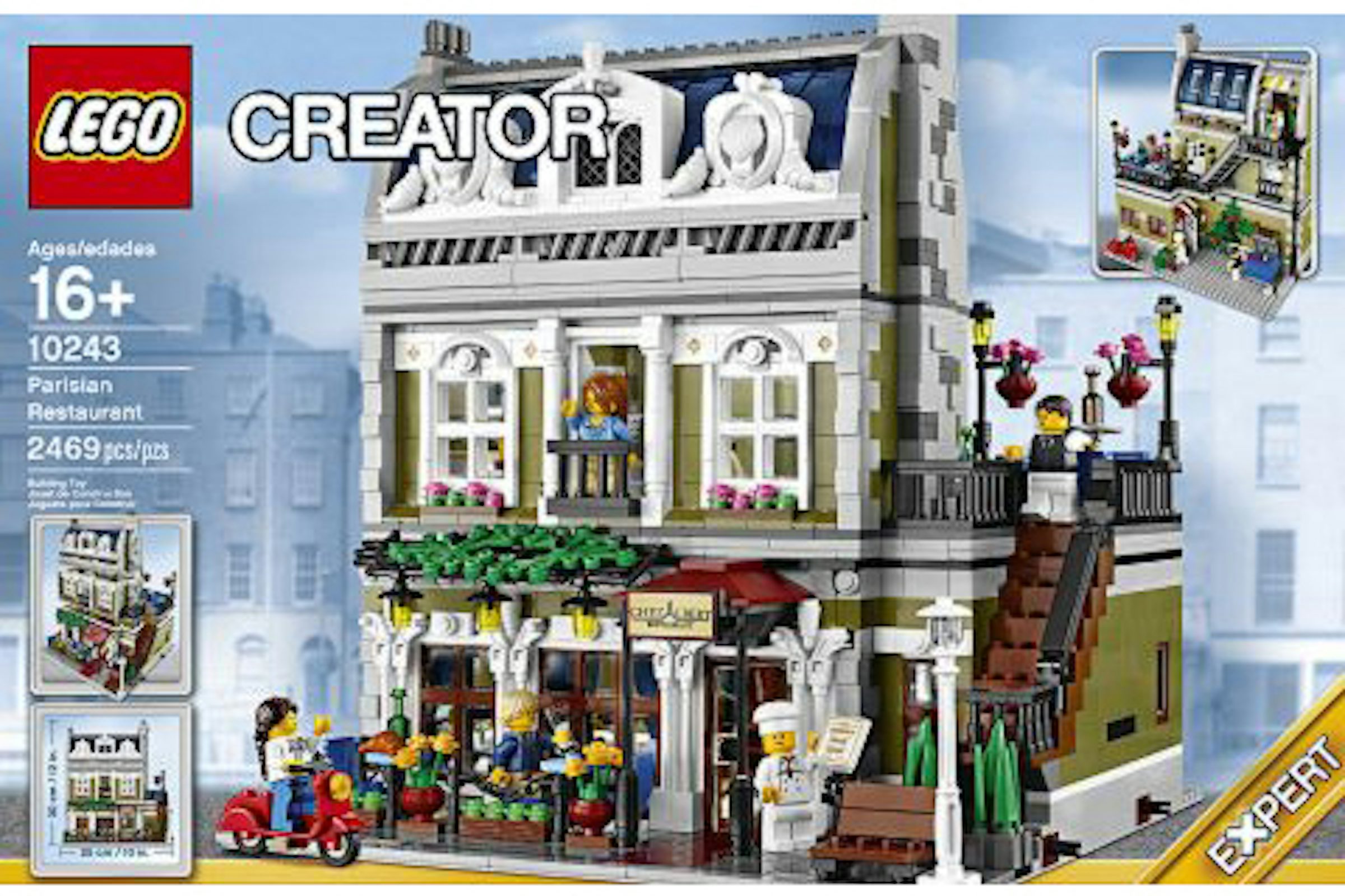 LEGO Creator Parisian Restaurant Set 10243 - US